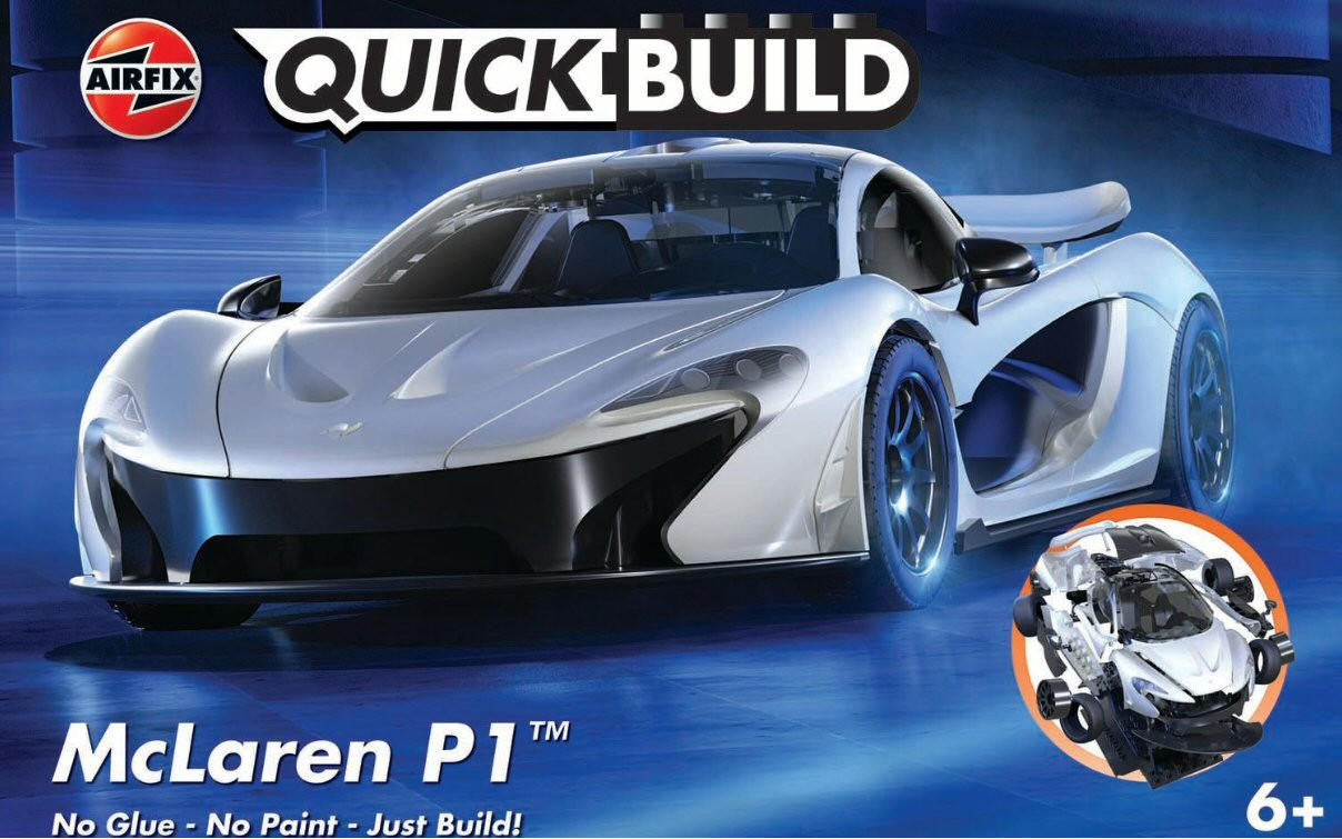 Airfix McLaren P1 White Quickbuild J6028